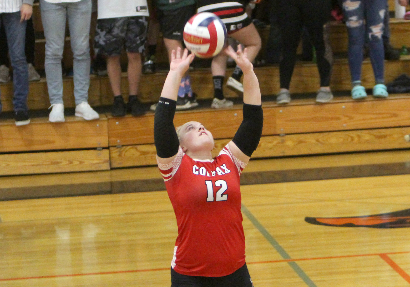 Colfax at Bloomer volleyball 10-8-19